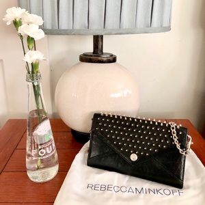 Rebecca Minkoff Studded Wallet on a Chain